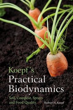 portada koepf's practical biodynamics: soil, compost, sprays and food quality (in English)