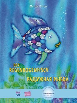 portada Der Regenbogenfisch. Kinderbuch Deutsch-Russisch
