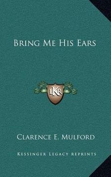 portada bring me his ears (en Inglés)