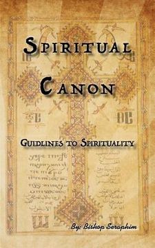 portada spiritual canon: guidlines to spirituality (en Inglés)