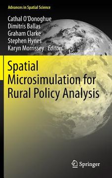 portada spatial microsimulation for rural policy analysis (en Inglés)