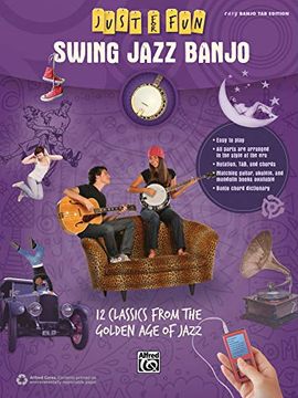 portada Just for Fun -- Swing Jazz Banjo: 12 Swing Era Classics from the Golden Age of Jazz (en Inglés)