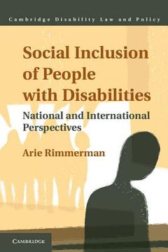 portada social inclusion of people with disabilities: national and international perspectives (in English)
