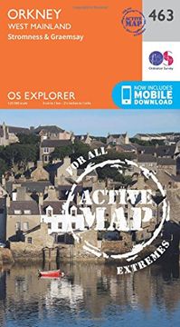 portada Orkney - West Mainland 1 : 25 000 (OS Explorer Active Map)