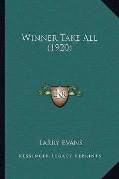 portada winner take all (1920) (en Inglés)