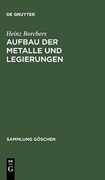portada Aufbau der Metalle und Legierungen (en Alemán)
