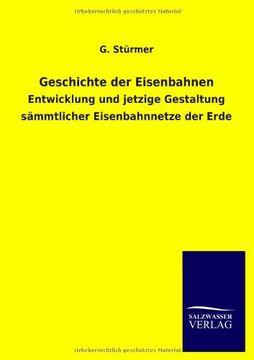 portada Geschichte der Eisenbahnen (German Edition)