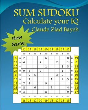 portada Sum Sudoku: Play Sum Sudoku and Calculate your IQ (Best Brain Games Series) (Volume 1)