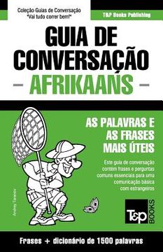 portada Guia de Conversação Português-Afrikaans e dicionário conciso 1500 palavras (in Portuguese)