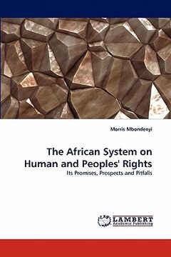 portada the african system on human and peoples' rights (en Inglés)