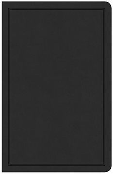 portada Csb Deluxe Gift Bible, Black Leathertouch 