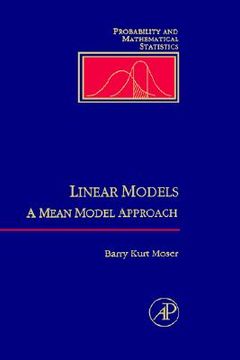 portada linear models: a mean model approach (en Inglés)