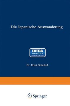 portada Die Japanische Auswanderung (German Edition)