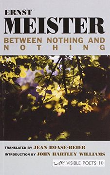 portada Between Nothing and Nothing (Visible Poets) (en Inglés)