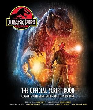 portada Jurassic Park: The Official Script Book (en Inglés)