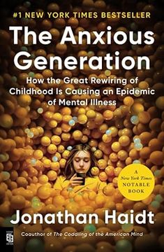 portada THE ANXIOUS GENERATION (en Inglés)