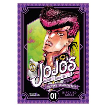 portada Jojo's Bizarre Adventure 18 Diamond is Unbreakable 01 (in Spanish)