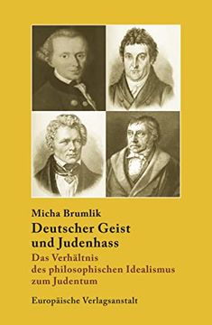 portada Deutscher Geist und Judenhass (in German)