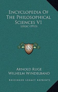 portada encyclopedia of the philosophical sciences v1: logic (1913)