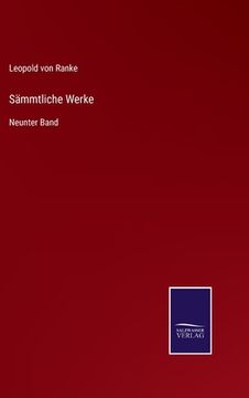 portada Sämmtliche Werke: Neunter Band (in German)