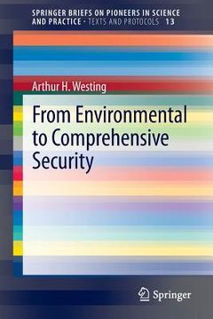 portada From Environmental to Comprehensive Security (en Inglés)