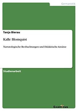 portada Kalle Blomquist: Narratologische Beobachtungen und Didaktische Ansätze (en Alemán)