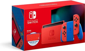 portada Nintendo™ Switch 32GB Edición.Mario.JoyCon.Rojo.y.Azul