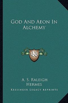 portada god and aeon in alchemy (en Inglés)