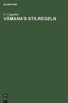 portada Vã â Mana's Stilregeln (German Edition) [Hardcover ] (en Alemán)