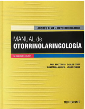 portada Manual de Otorrinolaringologia 2º Edicion (en Español, Dimensiones: 18,5X24Cm)