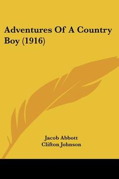 portada adventures of a country boy (1916)