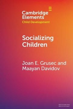 portada Socializing Children (Elements in Child Development) (en Inglés)