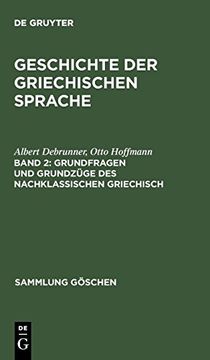 portada Grundfragen und Grundzüge des Nachklassischen Griechisch (en Alemán)