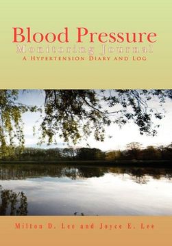 blood pressure monitoring journal (en Inglés)