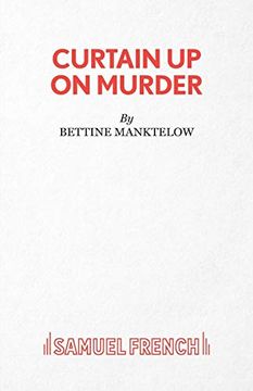portada Curtain up on Murder (Acting Edition s. ) (en Inglés)