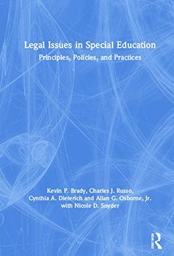 portada Legal Issues in Special Education: Principles, Policies, and Practices (en Inglés)