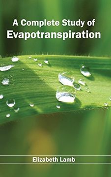 portada Complete Study of Evapotranspiration (in English)