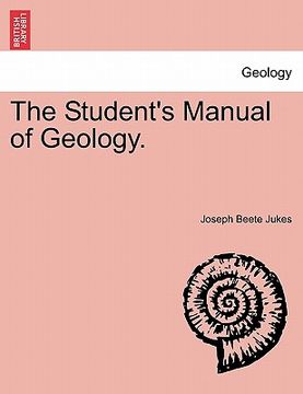 portada the student's manual of geology. (en Inglés)