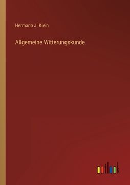 portada Allgemeine Witterungskunde (en Alemán)