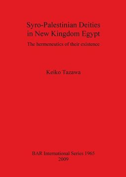 portada syro-palestinian deities in new kingdom egypt bar is1965 (en Inglés)