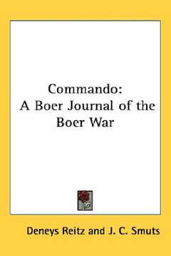portada commando: a boer journal of the boer war (in English)