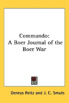 portada commando: a boer journal of the boer war (en Inglés)