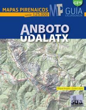 portada Anboto-udalatx - mapas pirenaicos (1:25000)