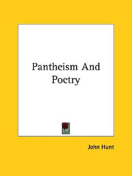 portada pantheism and poetry (en Inglés)
