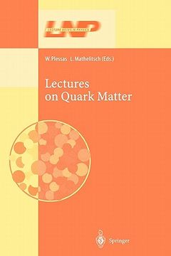 portada lectures on quark matter (en Inglés)