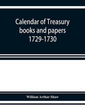 portada Calendar of treasury books and papers 1729-1730
