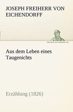 portada Aus dem Leben Eines Taugenichts