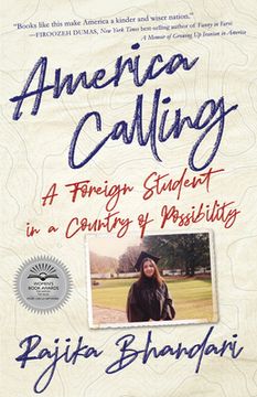 portada America Calling: A Foreign Student in a Country of Possibility (en Inglés)