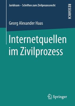 portada Internetquellen im Zivilprozess (in German)