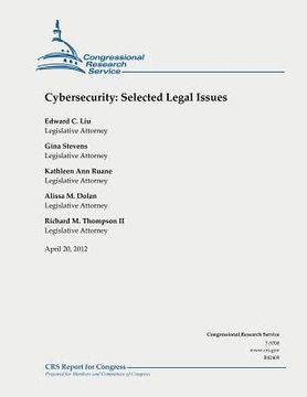 portada Cybersecurity: Selected Legal Issues (en Inglés)